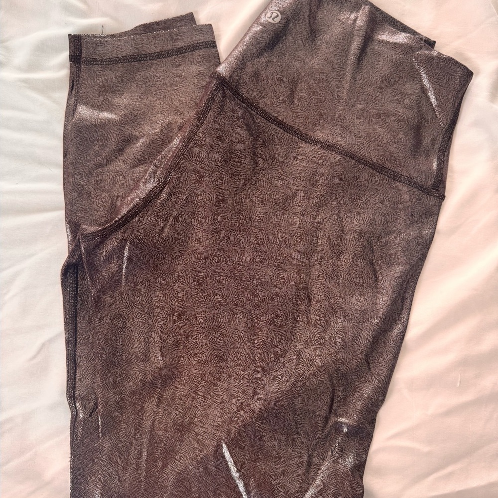 lululemon athletica Shimmering Brown Leggings